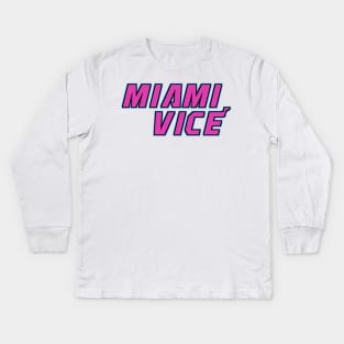 Miami Vice Kids Long Sleeve T-Shirt